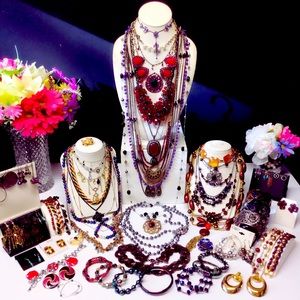 Many Designer signed jewelry lot